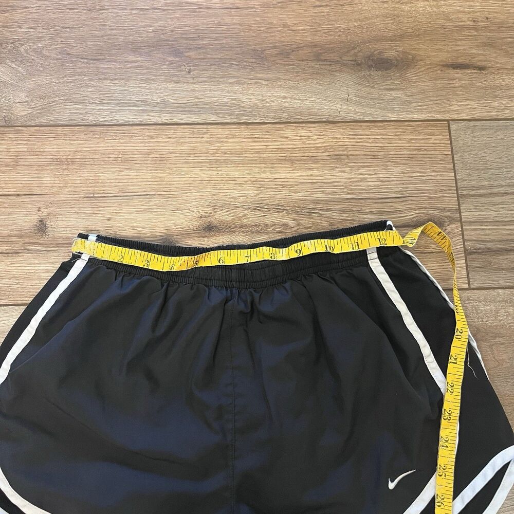 Nike Women's Tempo Running Track Shorts Black 3" Built in Liner Brief Size S - Picture 3 of 6